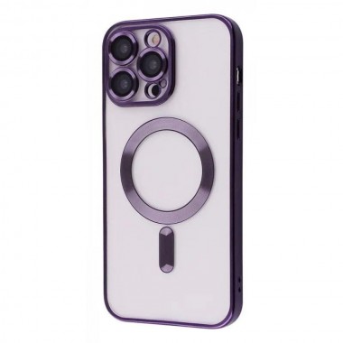 Чехол Metal Matte Case with MagSafe iPhone 12 Pro (deep purple)