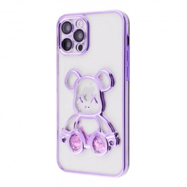 Чехол Shining Bear Case iPhone 12 Pro (dark purple)