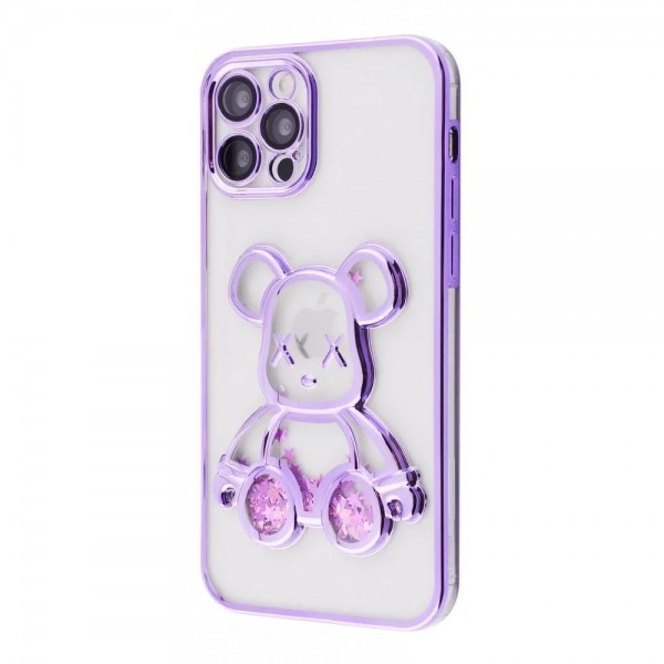 Чехол Shining Bear Case iPhone 12 Pro (dark purple)