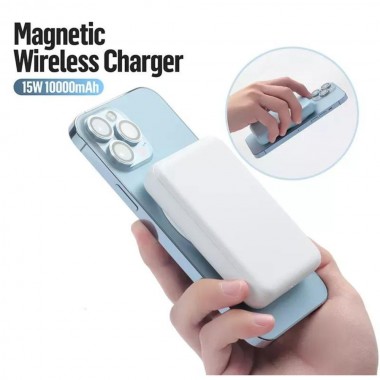 Power Bank БЗУ Blueo Wireless Powerbank 10000 mA Black