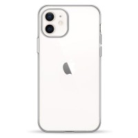 Чехол Pump Simple Silicone Case for iPhone 12/12 Pro Transparent Clear