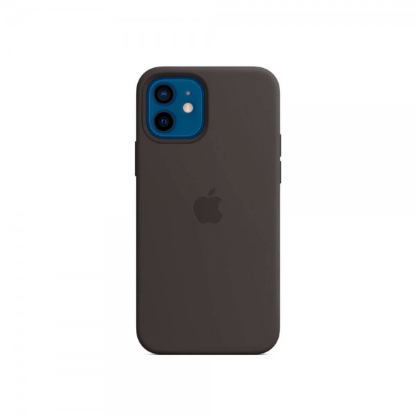 Чохол Apple Silicone case for iPhone 12/12 Pro Black