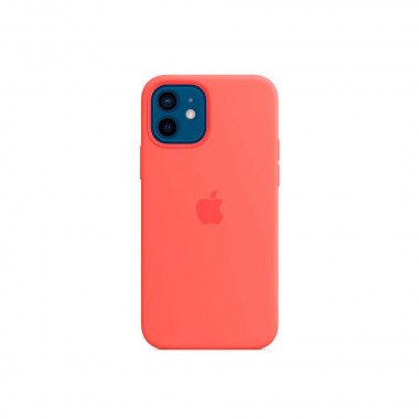 Чохол Apple Silicone case для iPhone 12/12 Pro Pink Citrus
