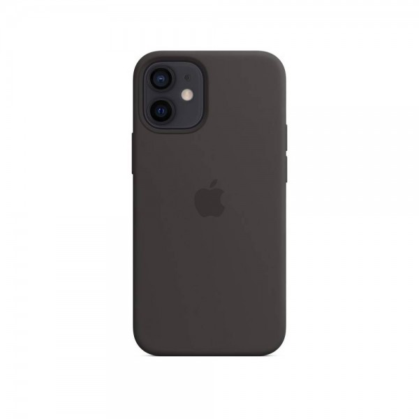 Чехол Apple Silicone case for iPhone 12 Mini Black