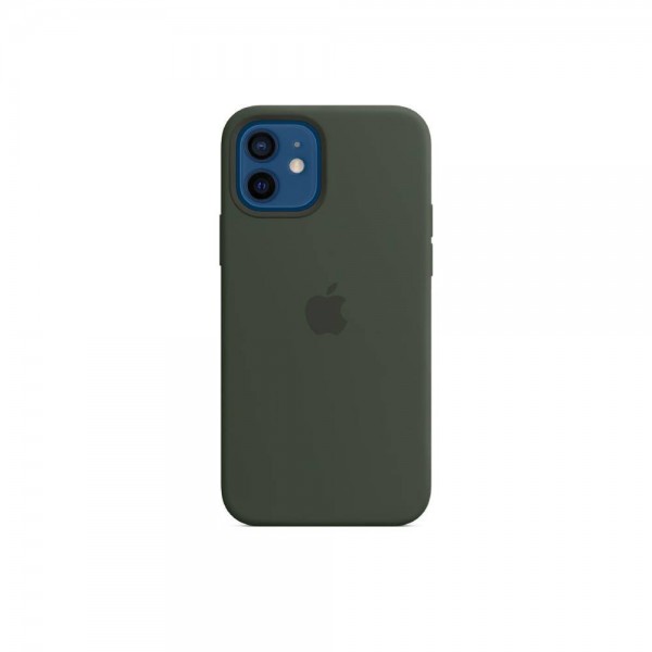 Чехол Apple Silicone case for iPhone 12 Mini Cyprus Green