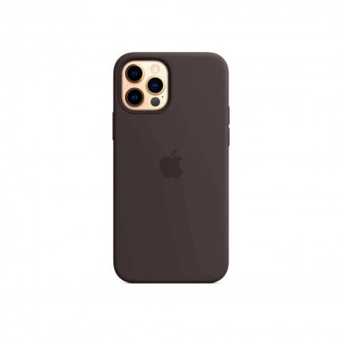 Чехол Apple Silicone case for iPhone 12 Pro Max Black