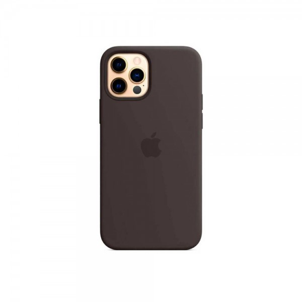 Чехол Apple Silicone case for iPhone 12 Pro Max Black