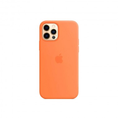 Чохол Apple Silicone case для iPhone 12 Pro Max Kumquat