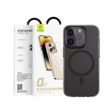 Чохол Blueo Ultra Clear Anti-Drop Case для iPhone 14 Pro with MagSafe Purple
