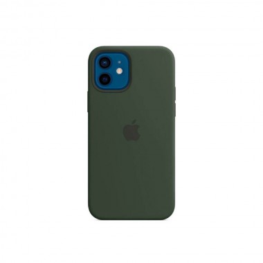 Чохол Apple Silicone case для iPhone 12/12 Pro with MagSafe Cyprus Green