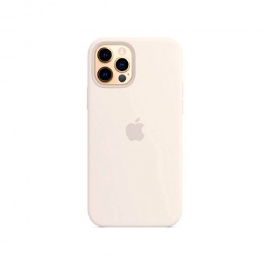 Чохол Apple Silicone case для iPhone 12 Pro with MagSafe White