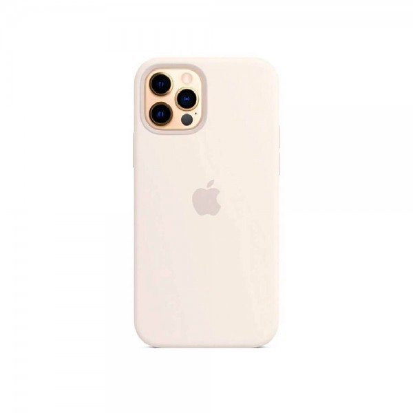 Чохол Apple Silicone case для iPhone 12 Pro with MagSafe White