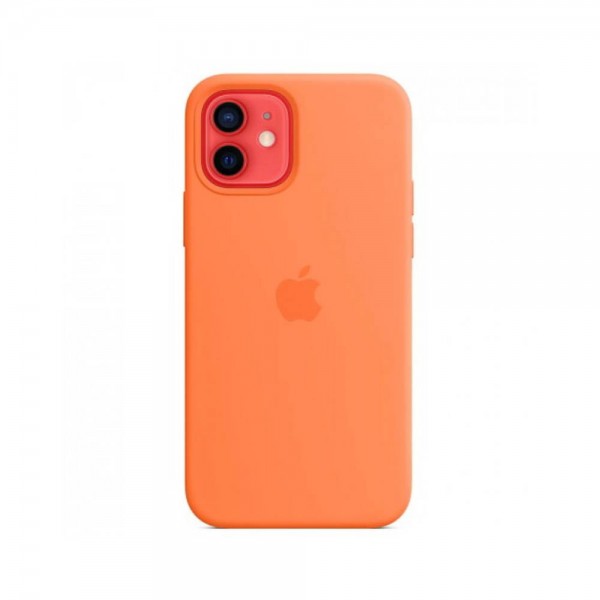 Чехол Apple Silicone case for iPhone 12/12 Pro with MagSafe Kumguat