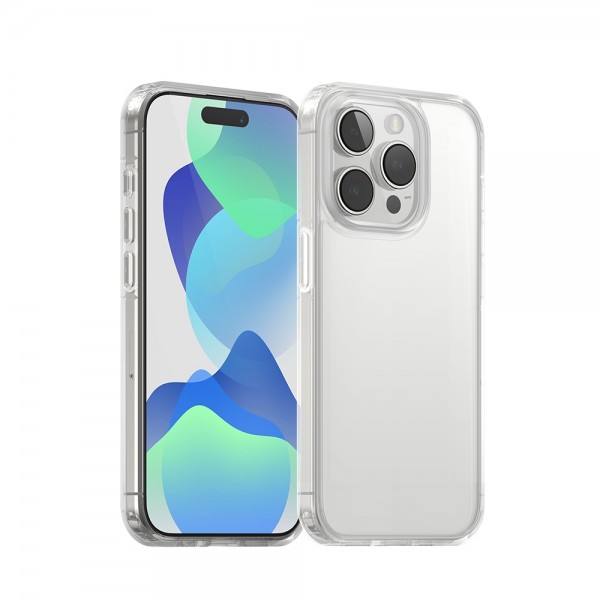 Чохол Blue Crystal Drop Resistance Phone Case для iPhone 15 Pro Transparent