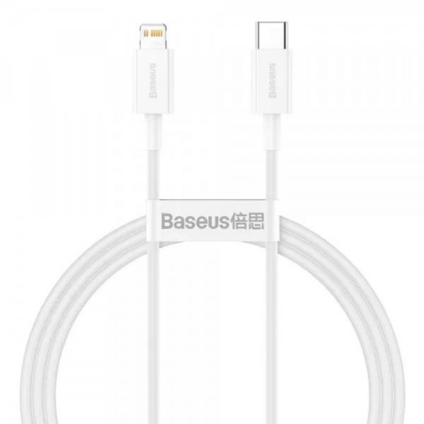 Кабель Baseus Dynamic Series Fast Charging Type-C to Lightning 20W (1m) white