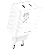СЗУ Proove Speed Surge Gan 35W (Type-C + Type-C) white