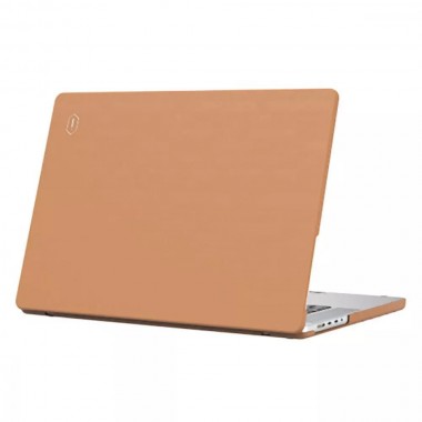 Накладка WIWU Leather Shield MacBook Pro 14,2" brown