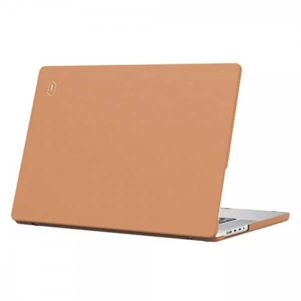 Накладка WIWU Leather Shield MacBook Pro 14,2" brown