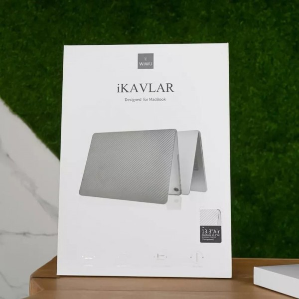 Накладка WIWU iKavlar Crystal Shield MacBook Air 13,3" white