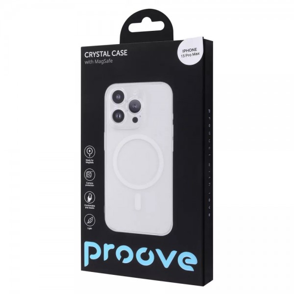 Чохол Proove Crystal Case with Magnetic Ring iPhone 13 Pro Max