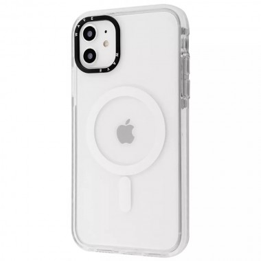 Чохол WAVE Clear Case Side with Magnetic Ring iPhone 12/12 Pro White