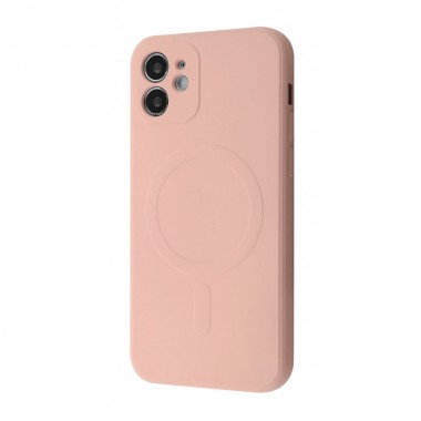 Чохол WAVE Colorful Case with Magnetic Ring (TPU) iPhone 11 Pink Sand