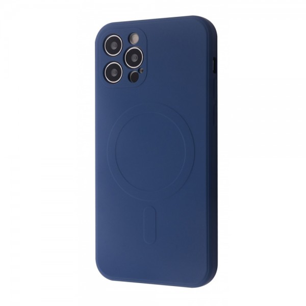 Чохол WAVE Colorful Case with Magnetic Ring (TPU) iPhone 12 Pro Blue Cobalt