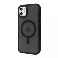 Чехол WAVE Matte Insane Case with Magnetic Ring iPhone 11 Black