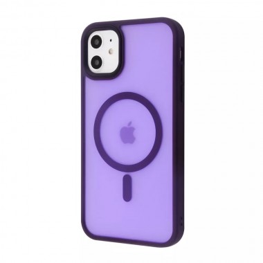 Чохол WAVE Matte Insane Case with Magnetic Ring iPhone 11 Deep Purpple