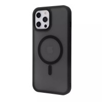Чехол WAVE Matte Insane Case with Magnetic Ring iPhone 12 Pro Max Black