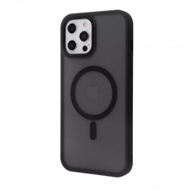 Чохол WAVE Matte Insane Case with Magnetic Ring iPhone 12 Pro Max Black