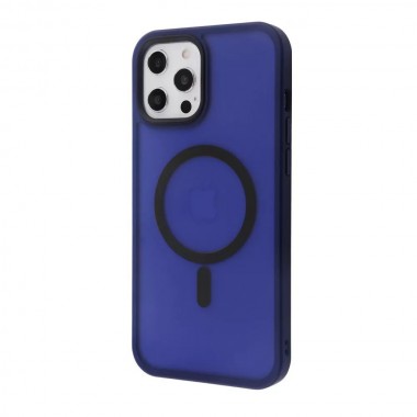 Чохол WAVE Matte Insane Case with Magnetic Ring iPhone 12 Pro Max Midnight Blue