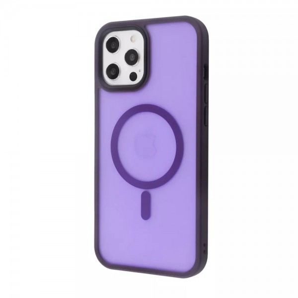 Чохол WAVE Matte Insane Case with Magnetic Ring iPhone 12 Pro Deep Purple