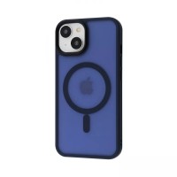 Чехол WAVE Matte Insane Case with Magnetic Ring iPhone 13/14 Midnight Blue