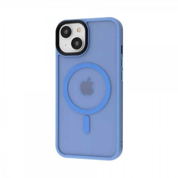 Чохол WAVE Matte Insane Case with Magnetic Ring iPhone 13/14 Sierra Blue