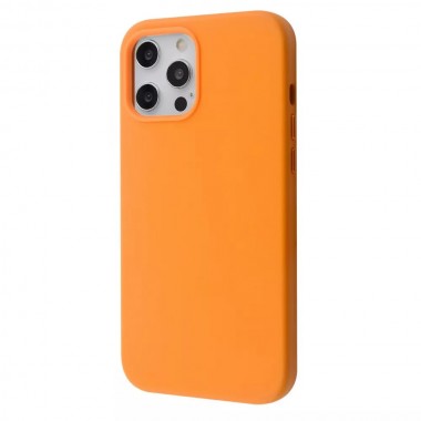 Чехол WAVE Premium Leather Edition Case with Magnetic Ring iPhone 12 Pro Max Orange