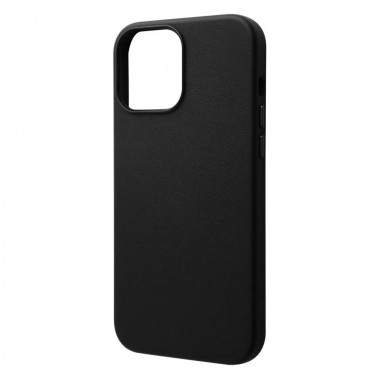 Чохол WAVE Premium Leather Edition Case with Magnetic Ring iPhone 13 Pro Max Black