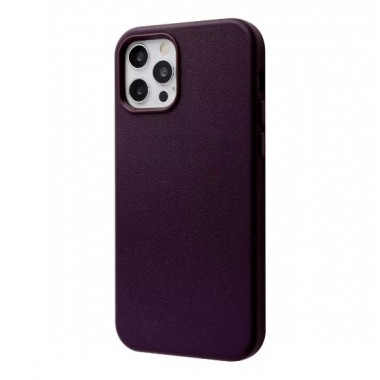 Чохол WAVE Premium Leather Edition Case with Magnetic Ring iPhone 13 Pro Max Dark Cherry