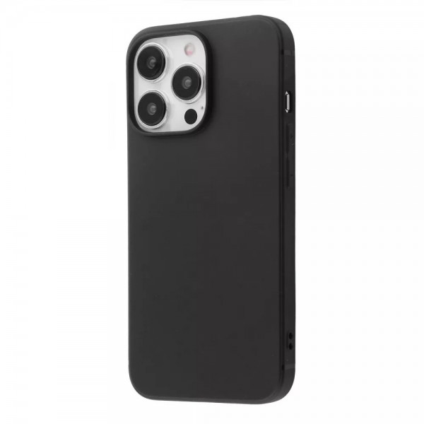 Чохол Силікон 0.5 mm Black Matt iPhone 13 Pro