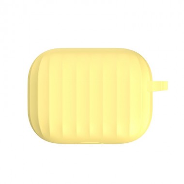 Чохол Devia Elf Series Silicone Case Suit for Airpods Pro Yellow