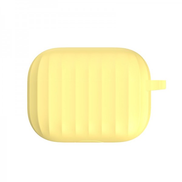 Чохол Devia Elf Series Silicone Case Suit for Airpods Pro Yellow