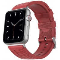 Ремешок AhaStyle Premium Tire Texture Silicone Bands for Apple Watch 38/40/41 mm Dark Red