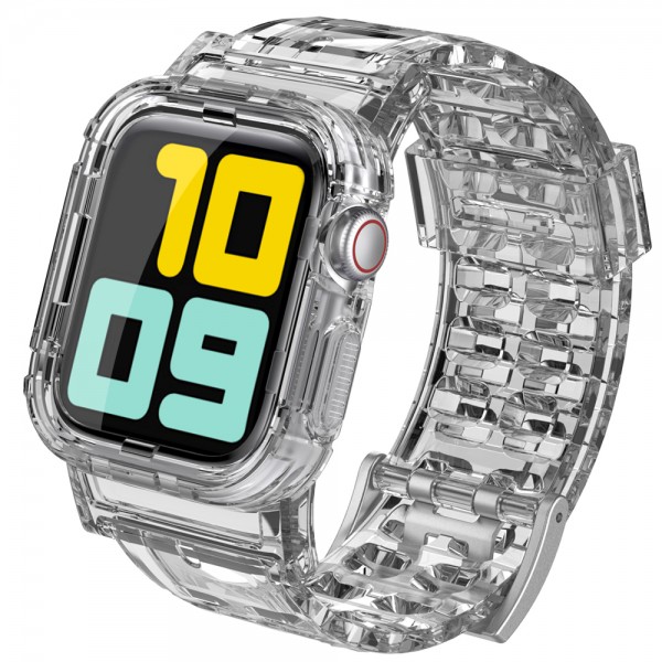 Ремінець AhaStyle Transparent TPU Band 38/40/41 mm Transparent Grey