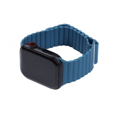 Ремешок Magnetic Leather Loop For Apple Watch 38/40/41 mm Cape Blue