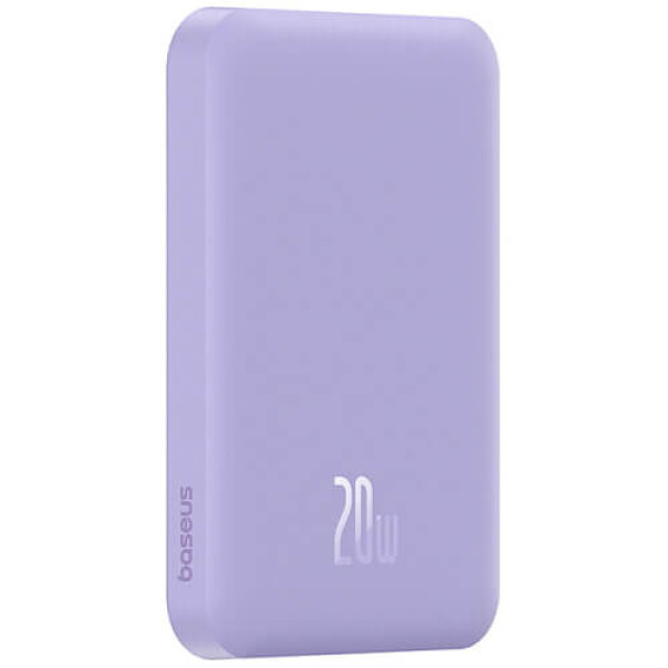 Power Bank Baseus Magnetic Mini 20W 5000mAh Purple