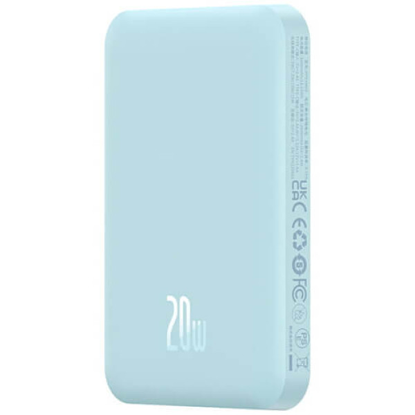 Power Bank Baseus Magnetic Mini 20W 5000mAh Blue