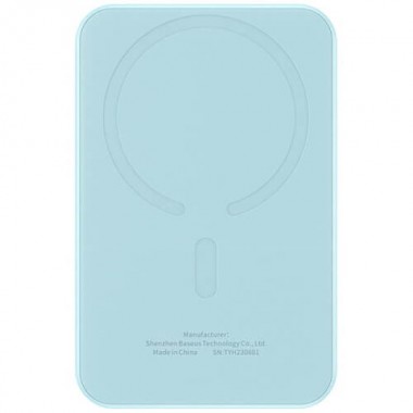 Power Bank Baseus Magnetic Mini 20W 5000mAh Blue