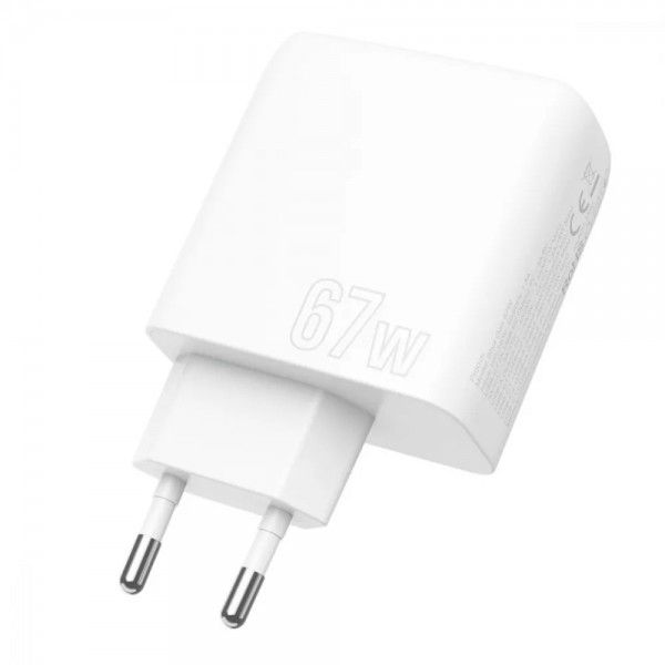 СЗУ Proove Shot GaN 67W (2Type-C+USB) White