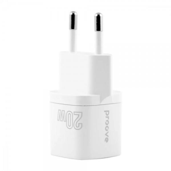 СЗУ Proove Silicone Power 20W (Type-C) White