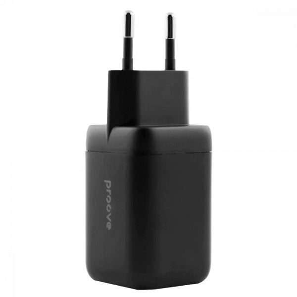 СЗУ Proove Silicone Power 40W (Type-C+Type-C) Black